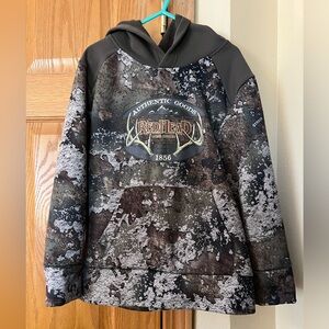 RedHead Camo Sherpa Lined Hoodie Kids Size Medium